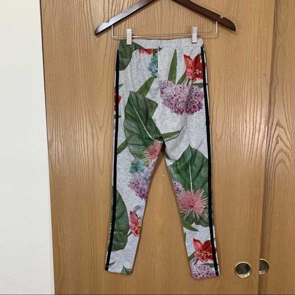 Adidas Original Leggings Botanical Floral Trefoil - Picture 7 of 9